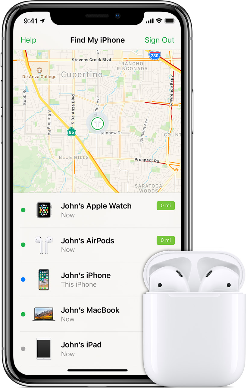 Use Find my iPhone (now, Find My) to locate your lost or stolen phone