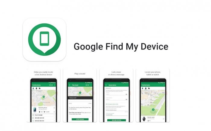 Google Find Mydevice Dashboard Screenshots