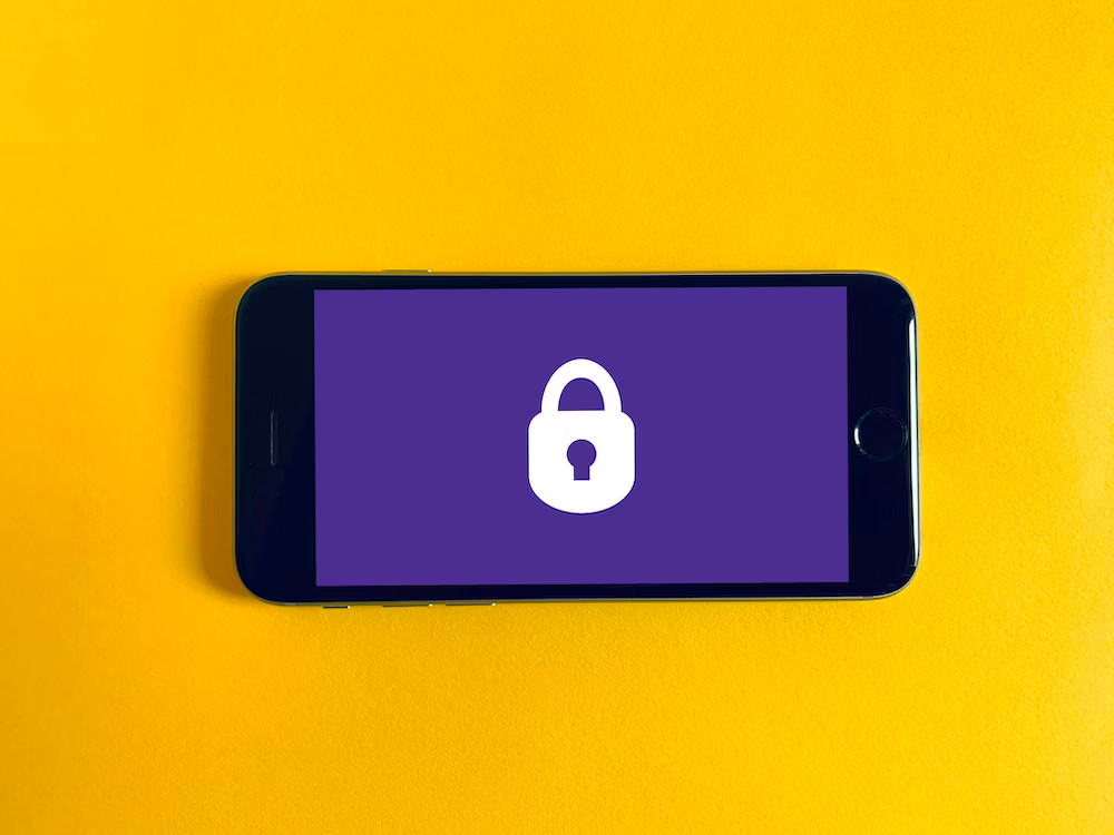 Image Of A Phone With Lock Icon