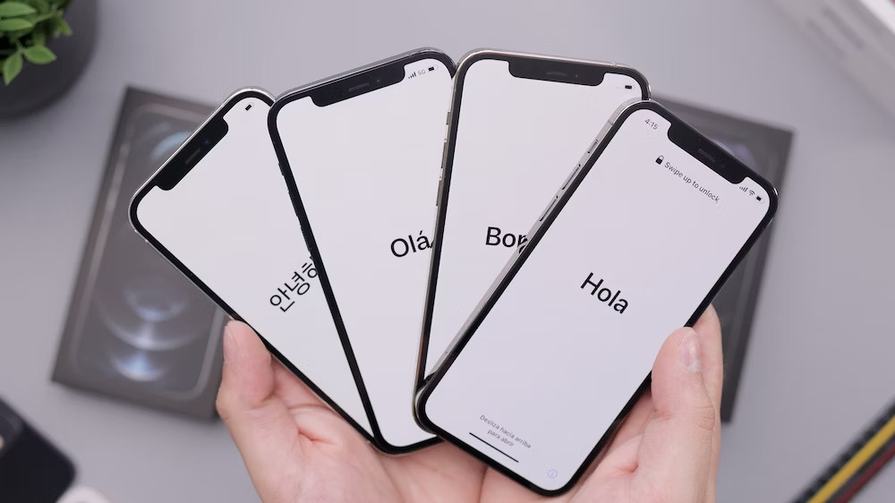 Image Of Four Phones