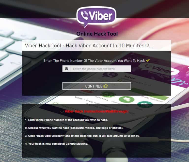 hack viber online