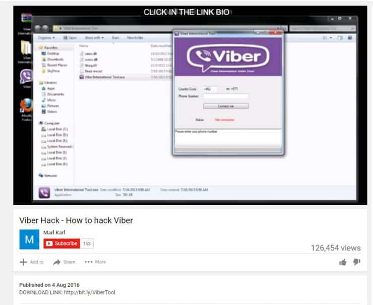 viber online tracker